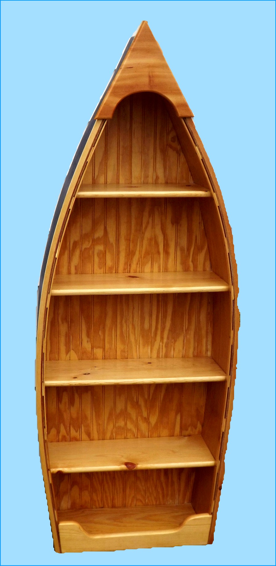 Row Boat Bookshelf Easy Craft Ideas