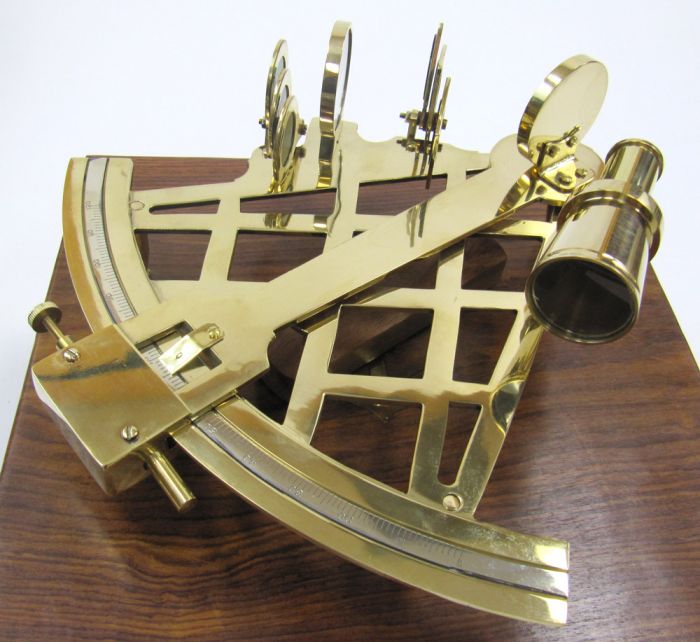 Robin's Dockside Shop - 10 Brass Sextant